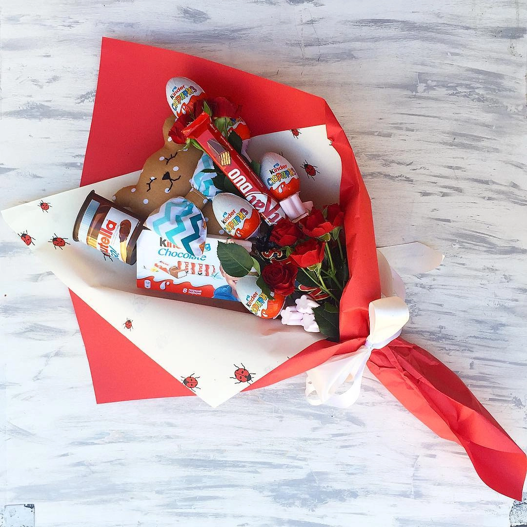 Şirin kinder buketi