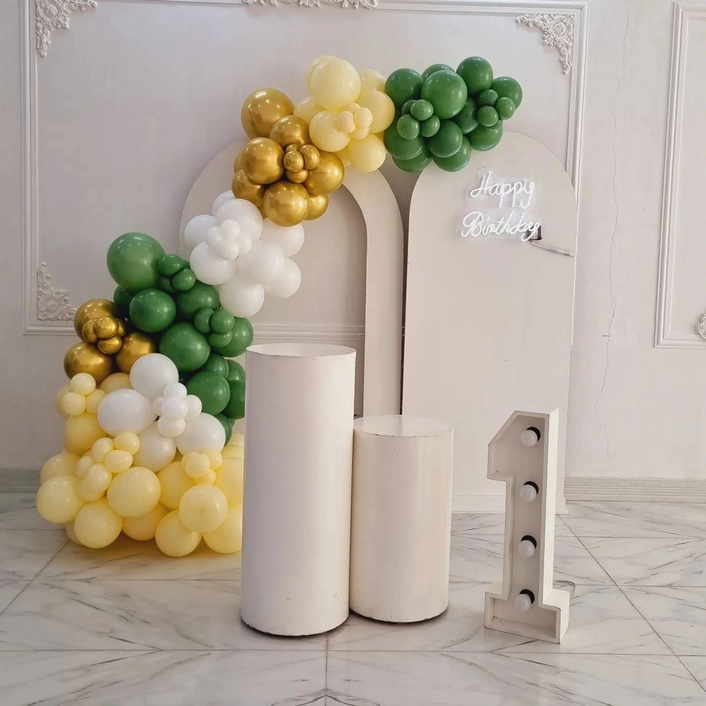 1 yaş dekoru