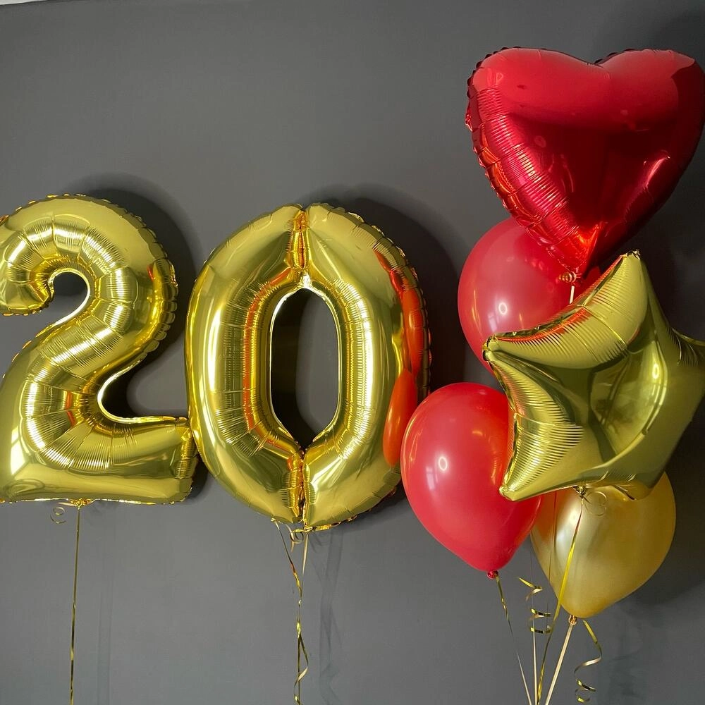 Helium şarlar rəqəm