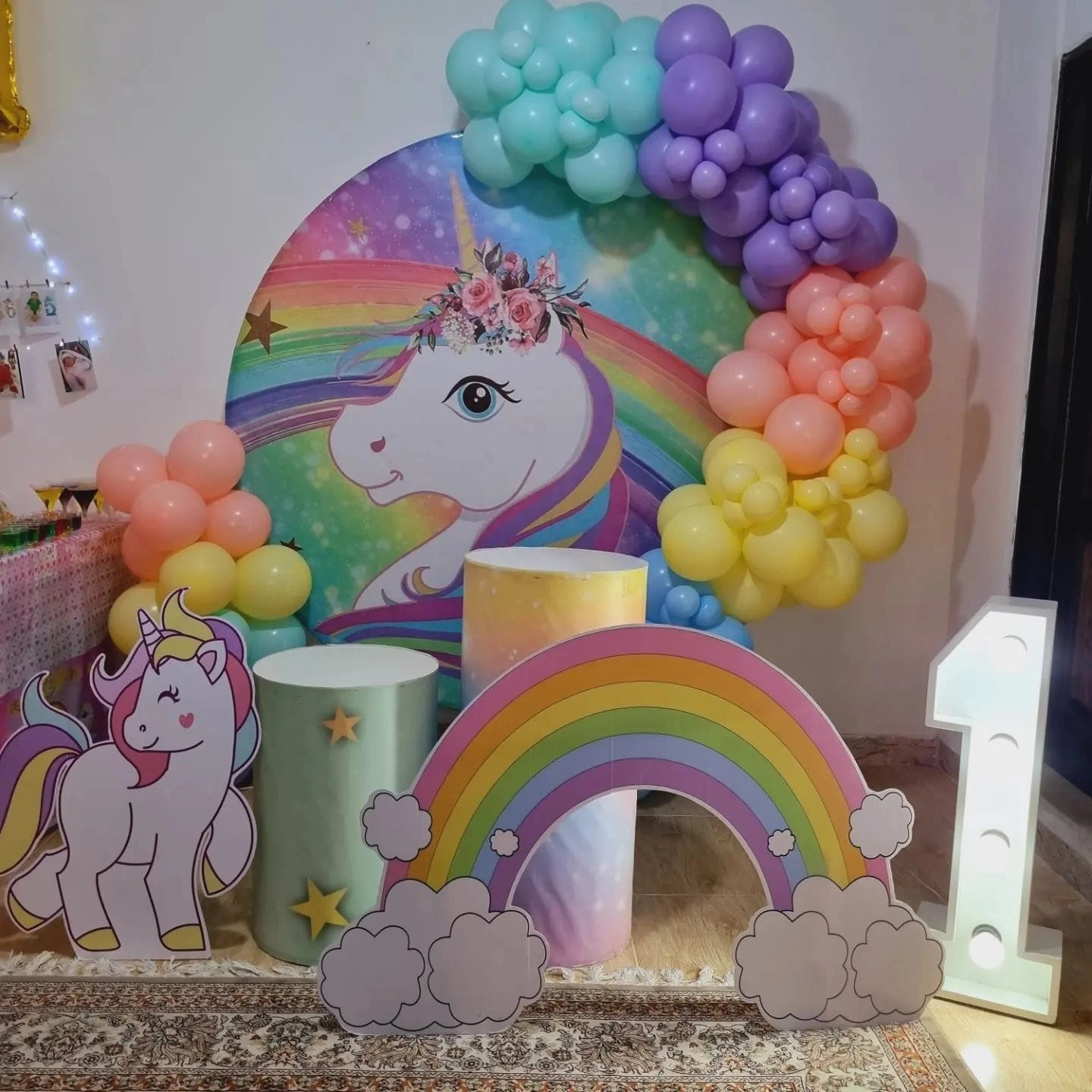 Ad günü dekoru "Pony"