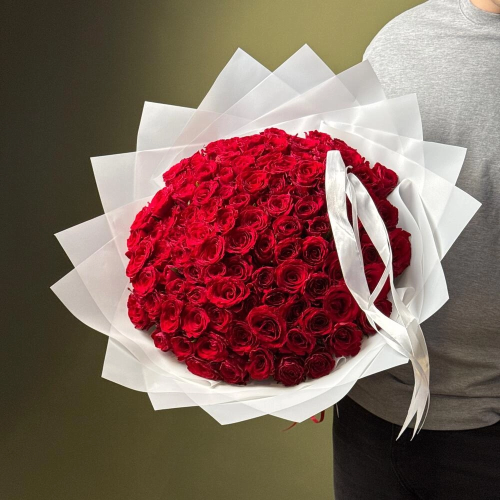 101 roza buket