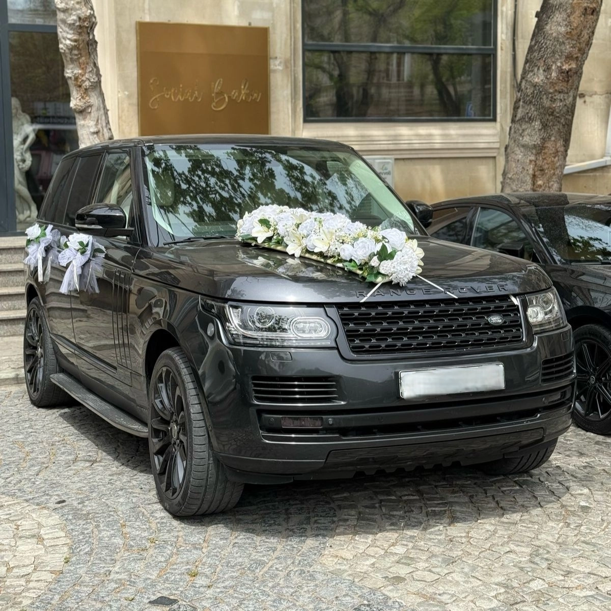 Maşın bəzəmə ağ tonlarda