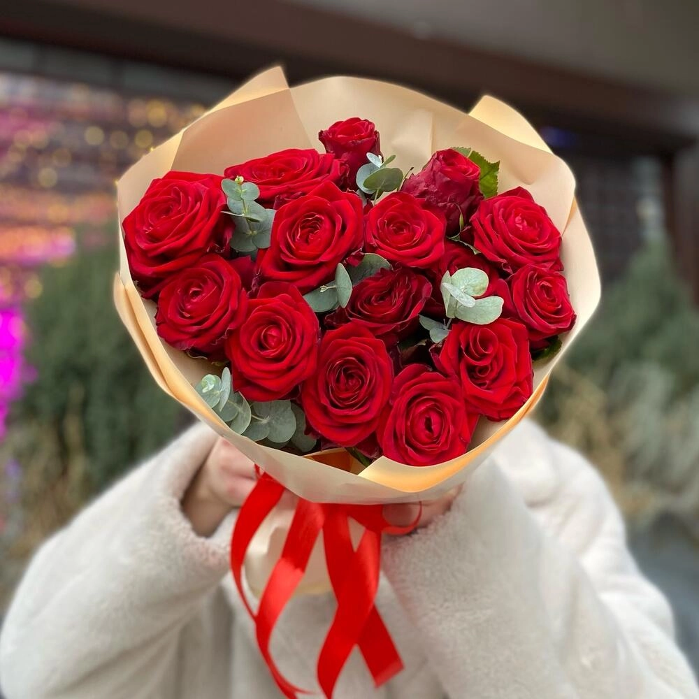 Qırmızı roza buket