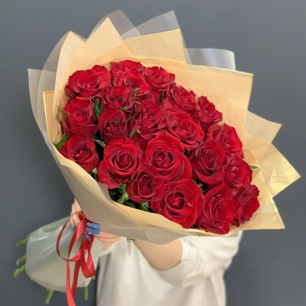 Roza buketi 21 ədəd