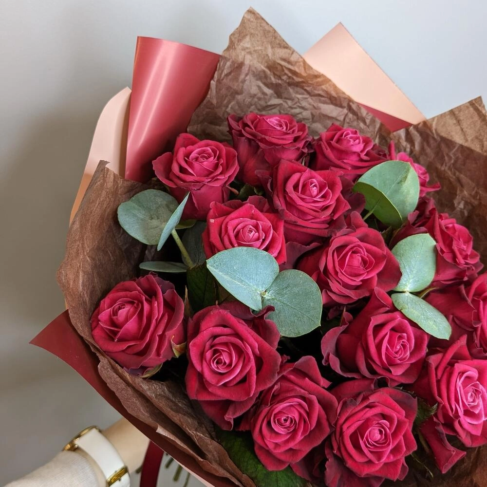 Çəhrayı roza buket