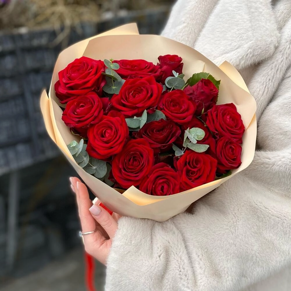 Qırmızı roza buket