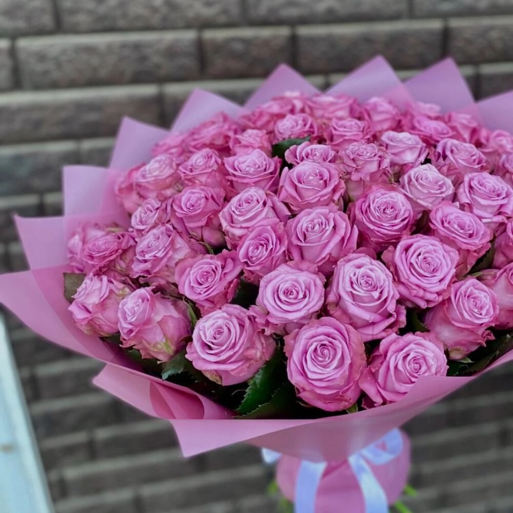 51 qızılgül buket