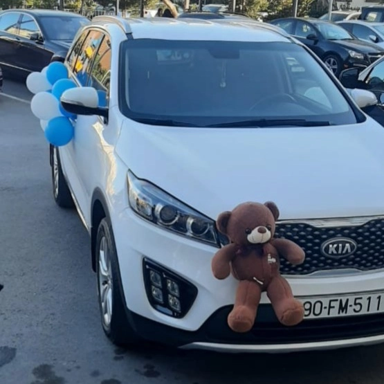 Xəstəxana çıxışı maşın bəzəkləri