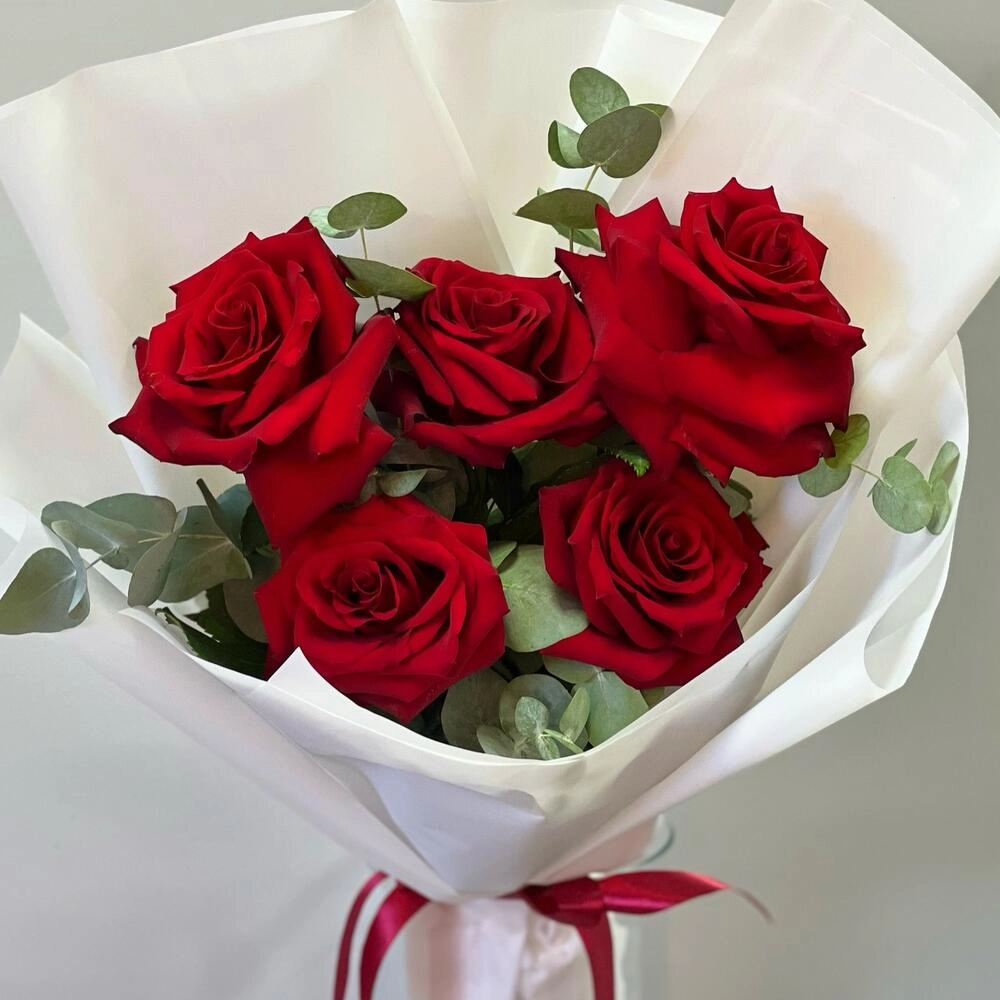 Roza buketi 5 ədəd