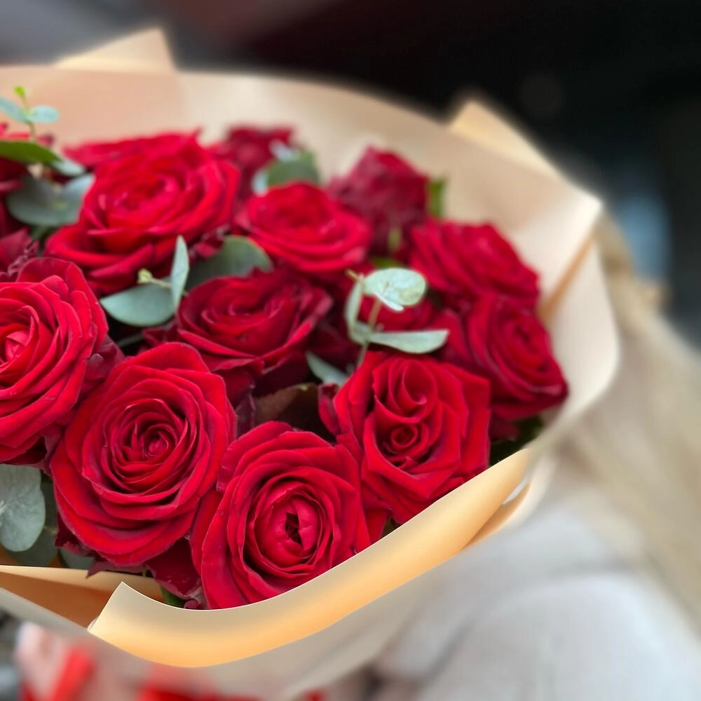 Qırmızı roza buket