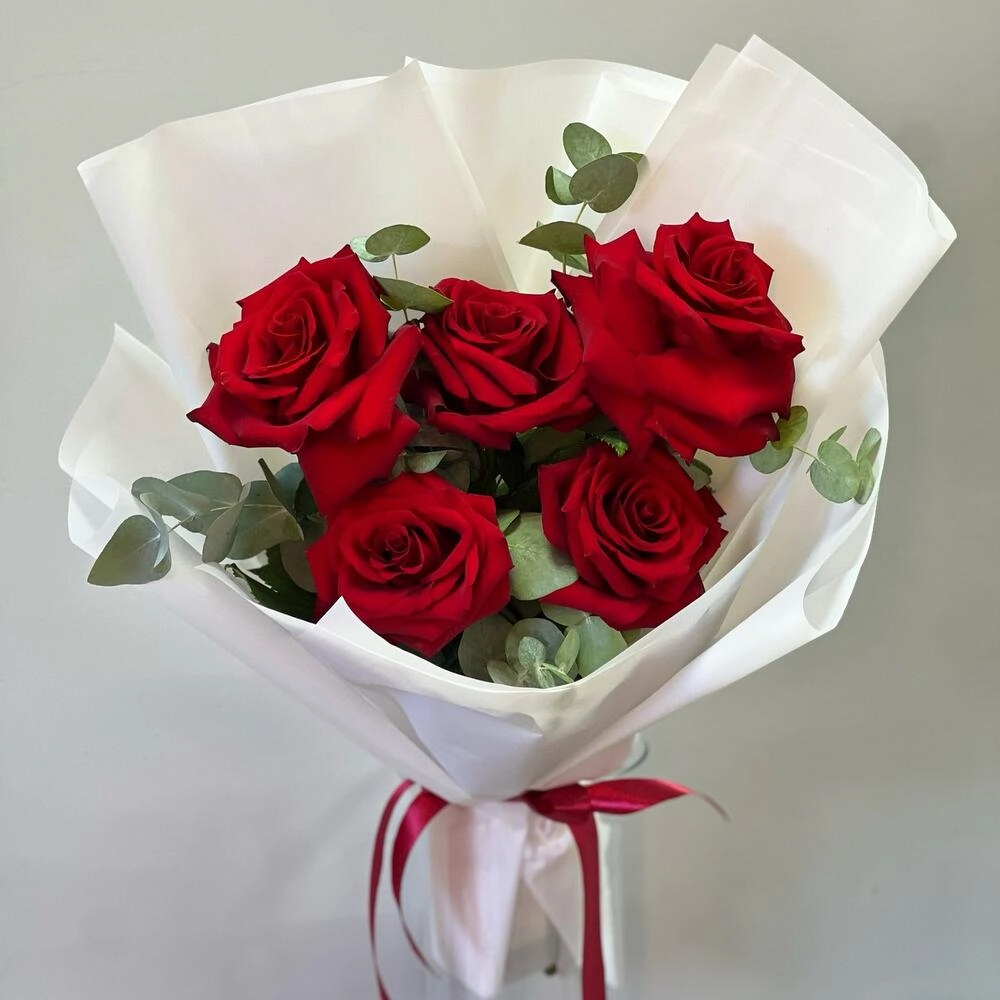 Roza buketi 5 ədəd