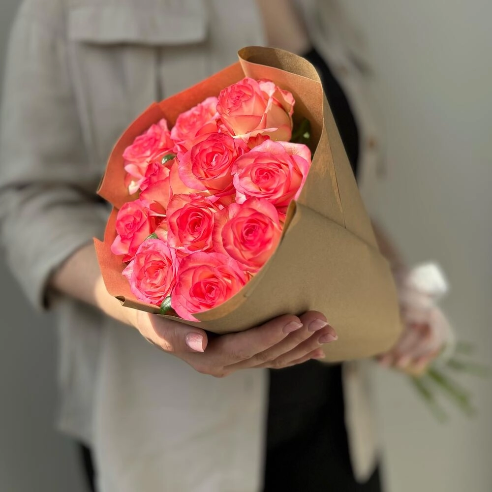 11 qızılgül buketi