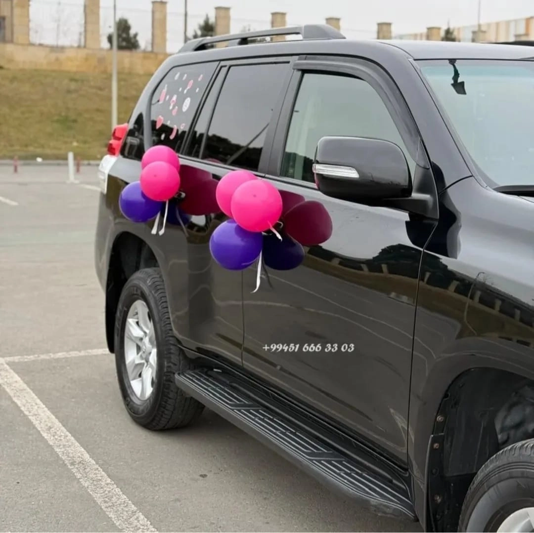 Yeni doğulmuş körpələr üçün xəstəxana çıxışı maşın bəzədilməsi