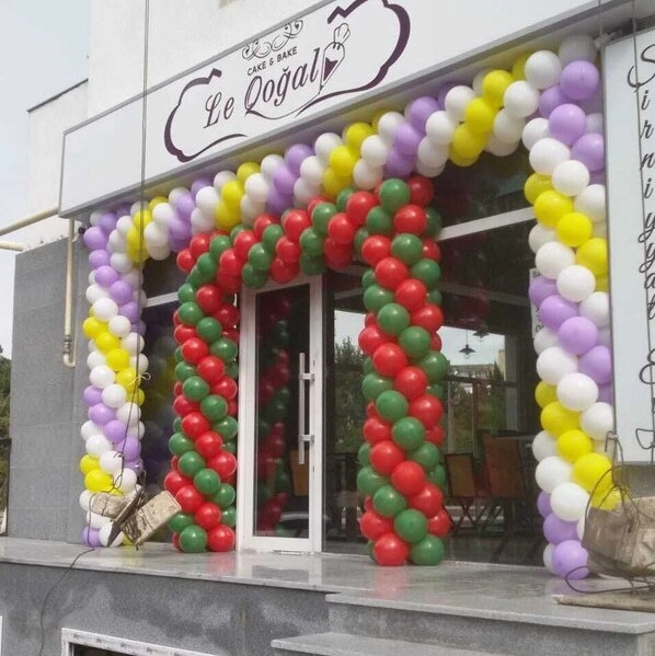 Açılış üçün şar dekorlar Dekorasiya