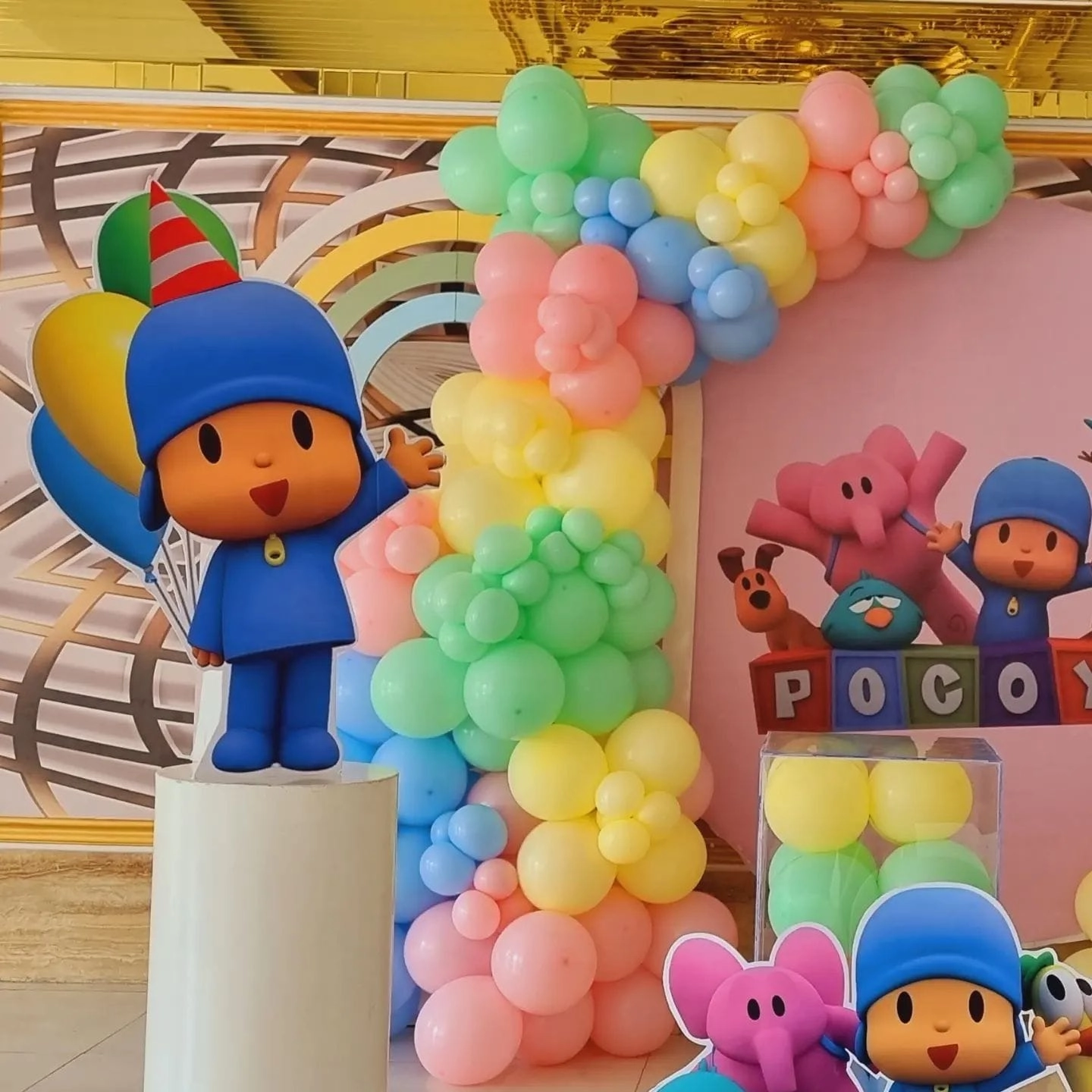 Ad günü dekoru "Pocoyo" Dekorasiya - Image 2