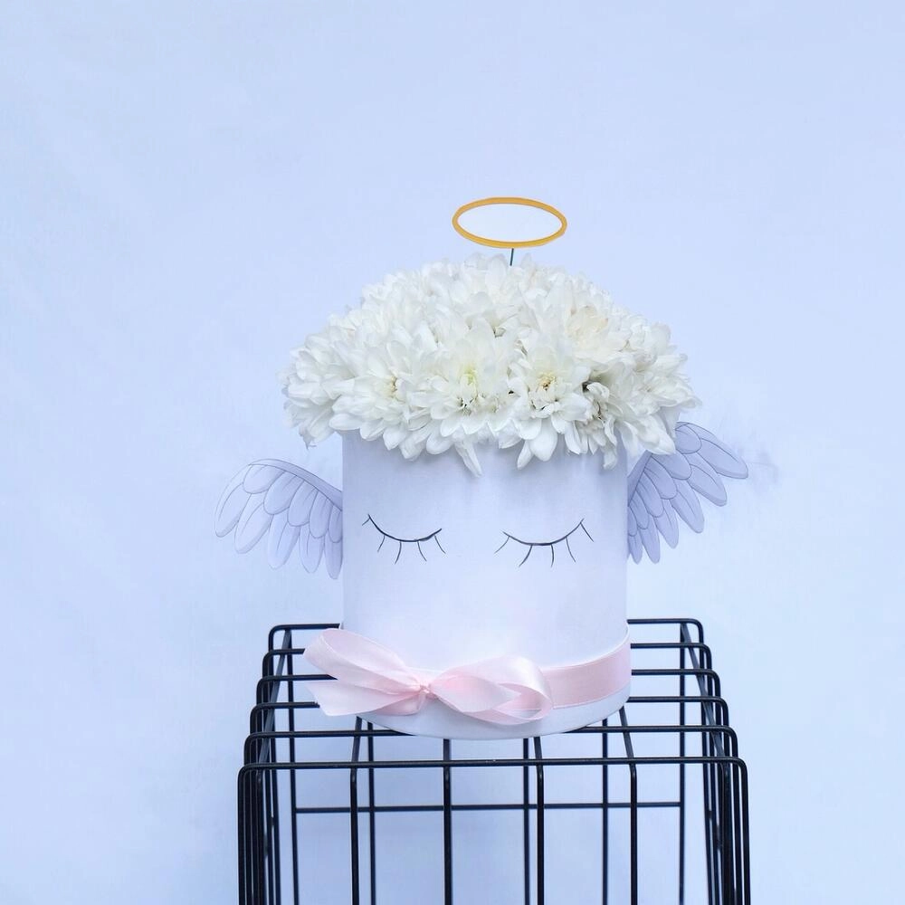 Ağ xrizantema "Angel" 8 mart - Image 2