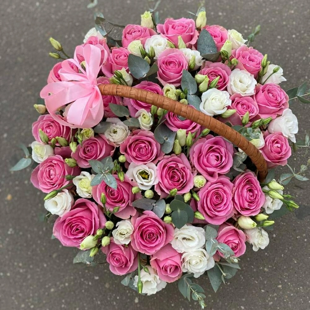 Gül səbəti-gül buketi 8 mart - Image 4