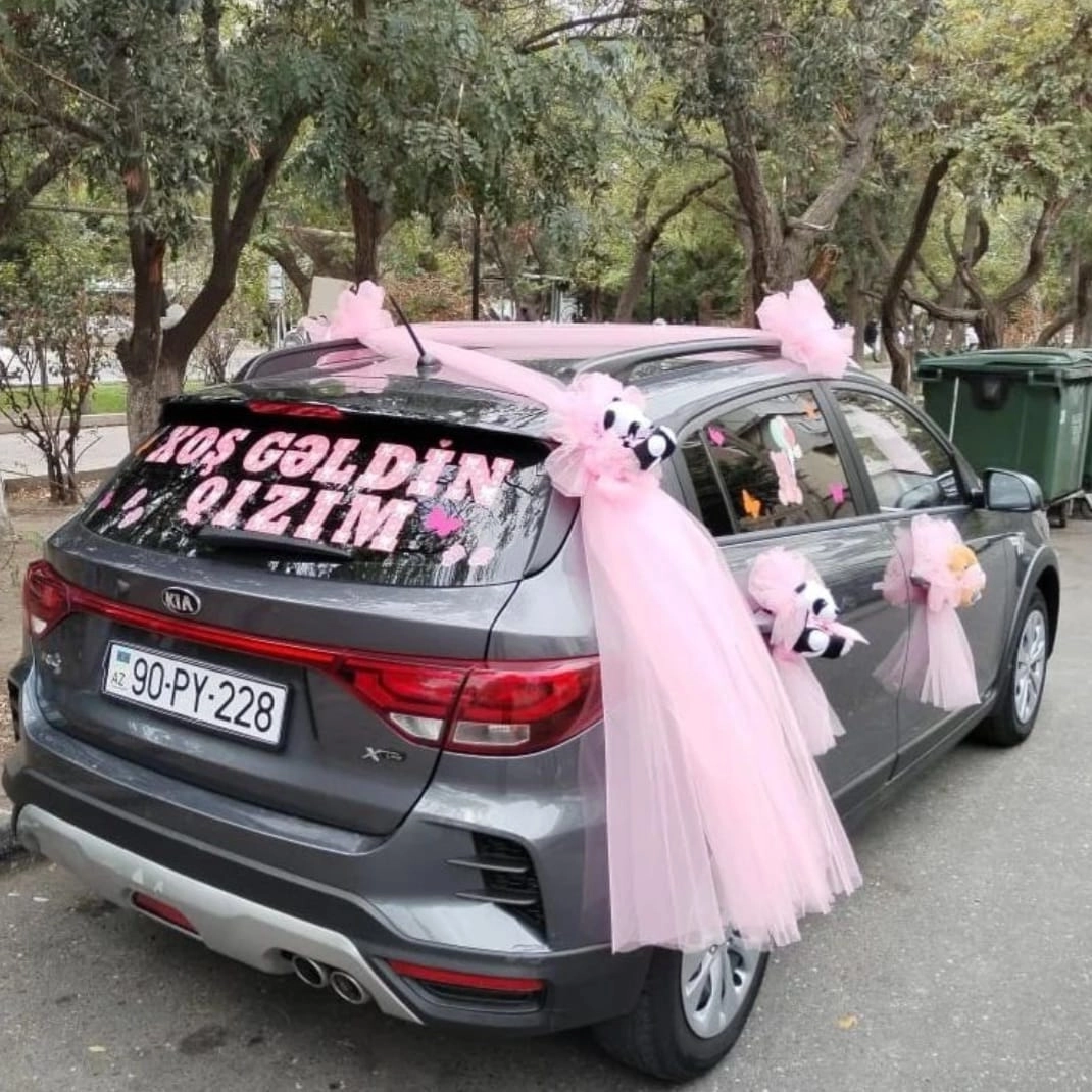 Xəstəxana çıxışı üçün maşın bəzəyi Maşın bəzəmə - Image 3