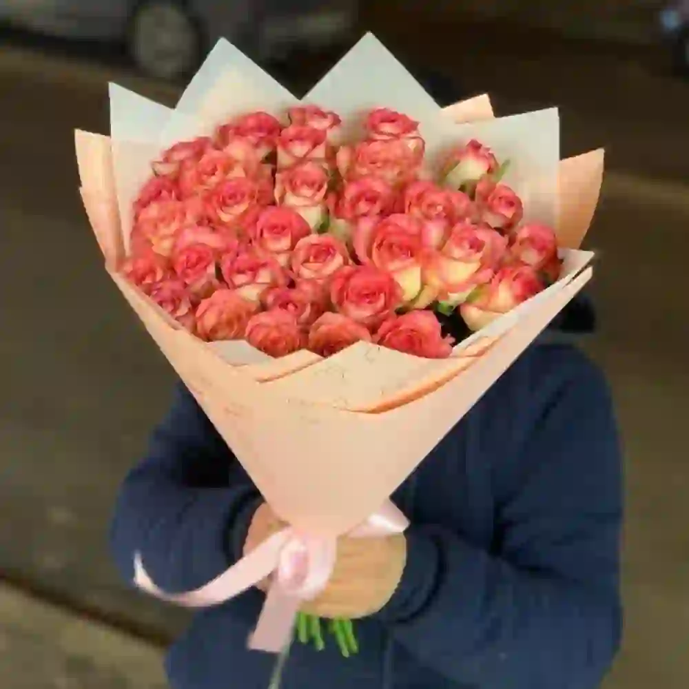 Roza buketi 31 ədəd
