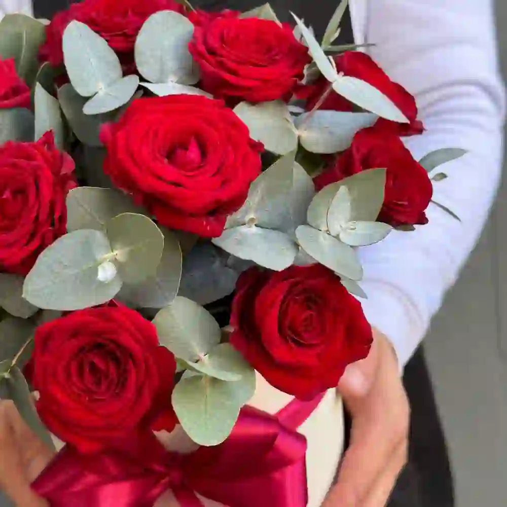 Red rose box