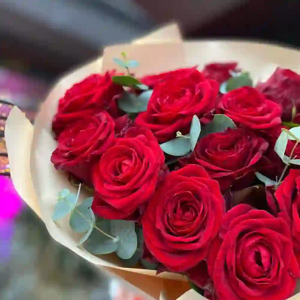 Qırmızı roza buket