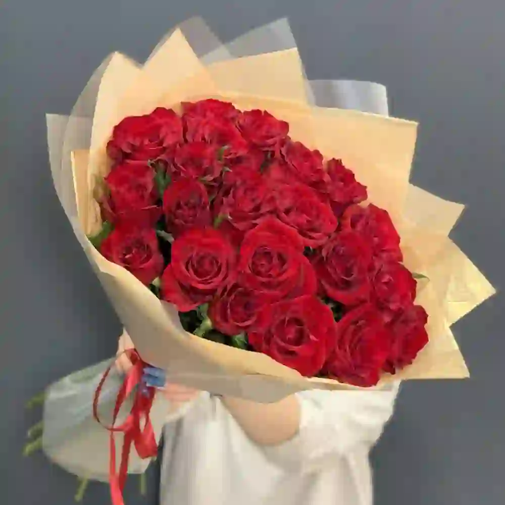 Roza buketi 21 ədəd