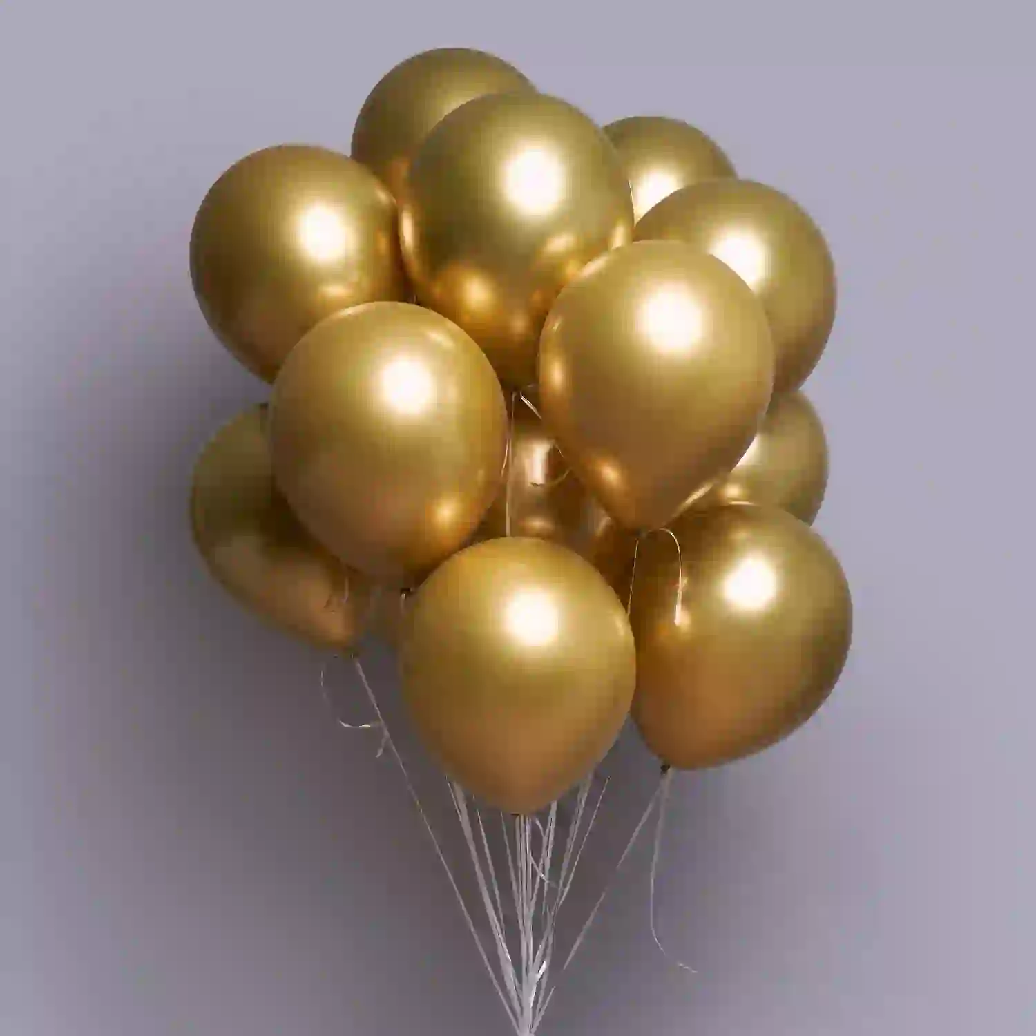 Helium şarlar xrom qızılı 11 ədəd