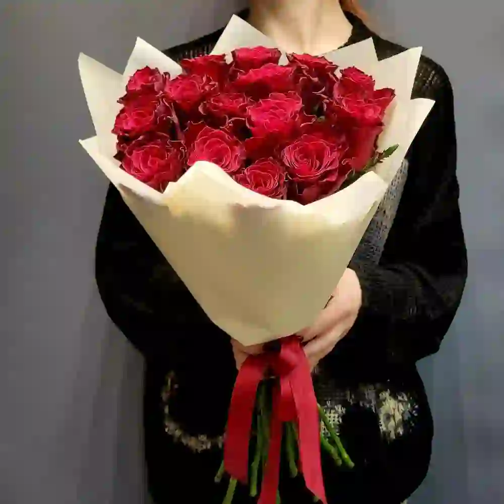 Qırmızı qızılgül buket
