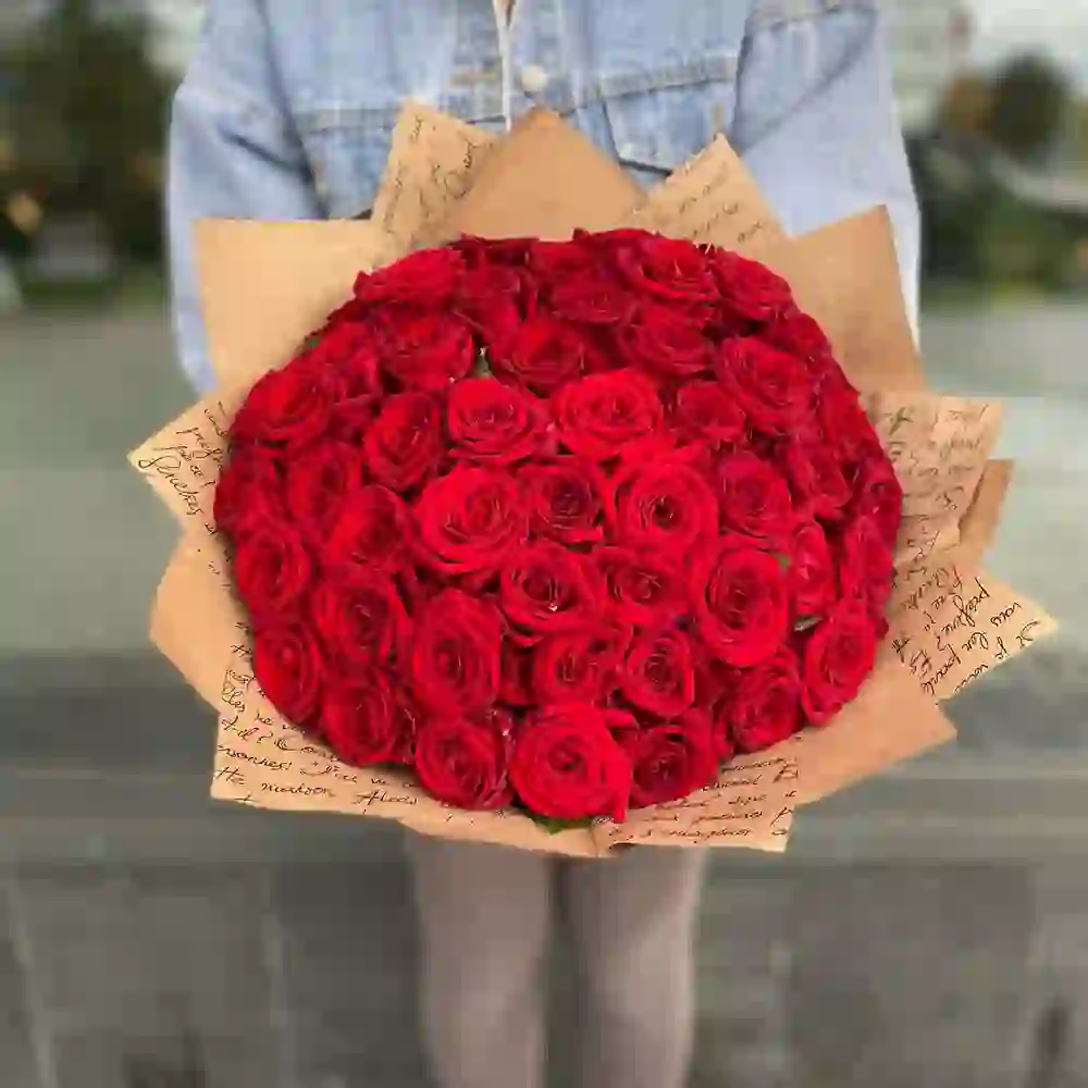 51 roza buket