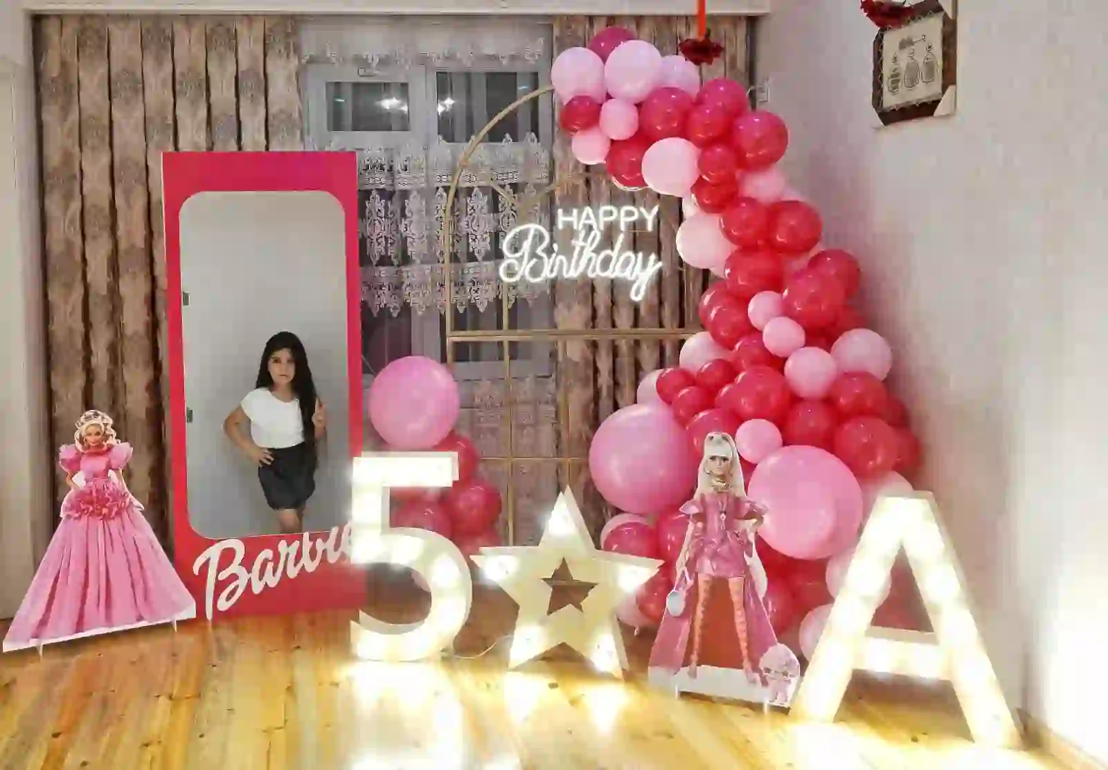 Ad günü dekoru "Barbie"