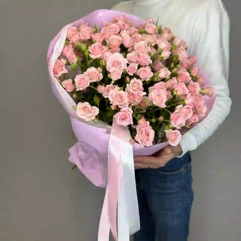 Kustavoy roza buket
