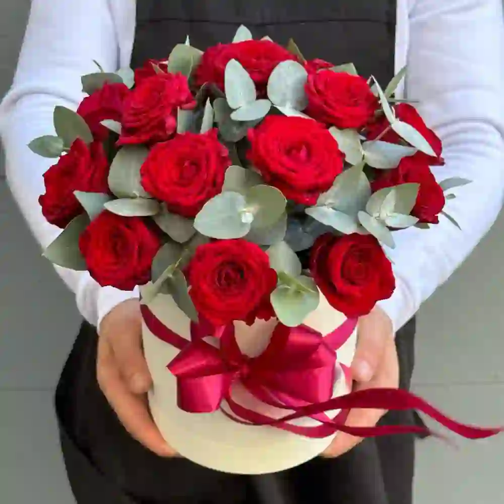 Red rose box