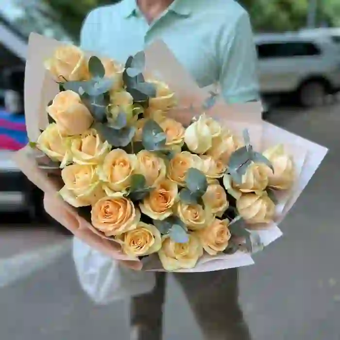 Roza buketi 25 ədəd