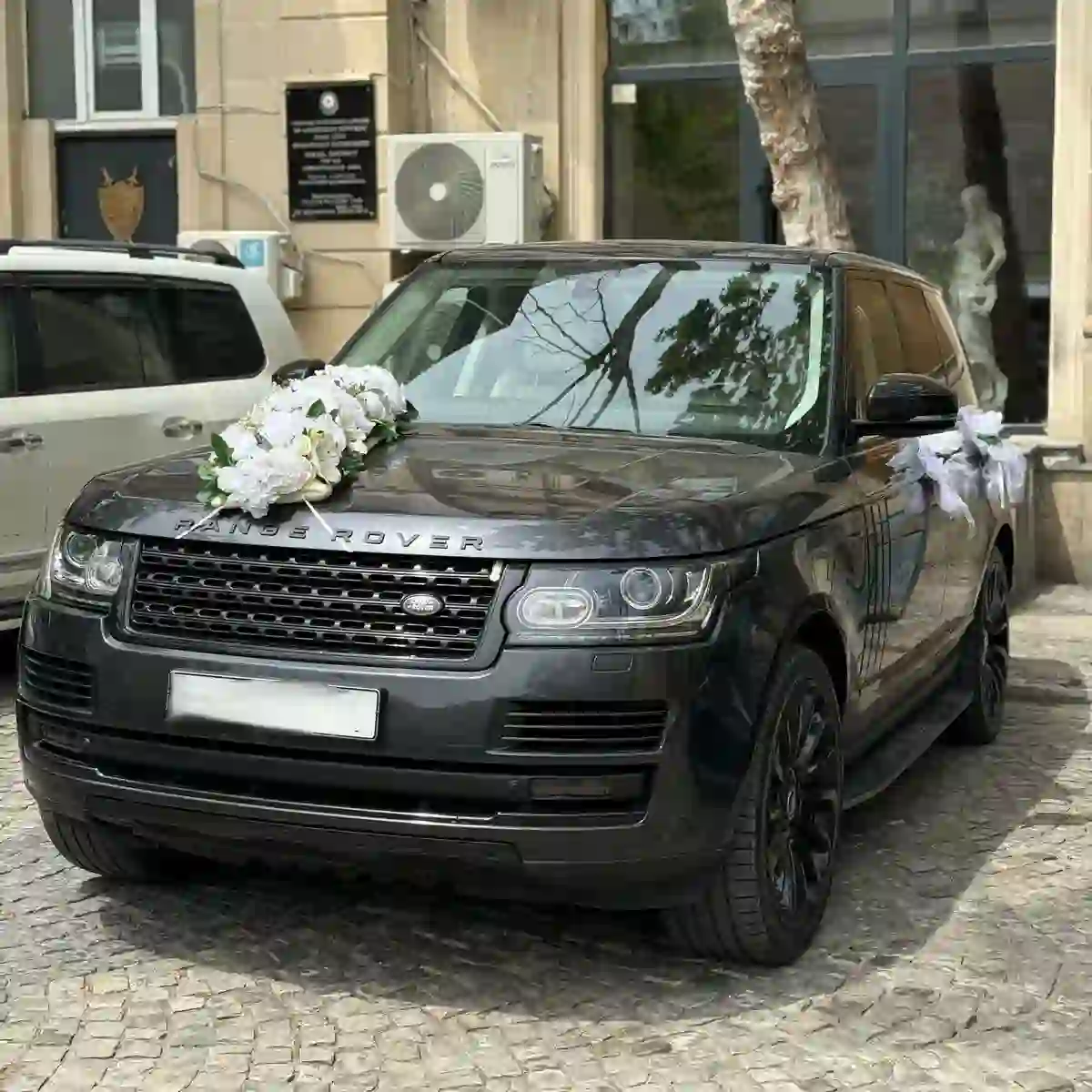 Maşın bəzəmə ağ tonlarda
