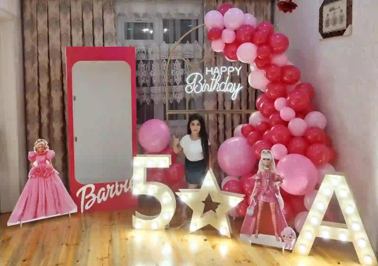Ad günü dekoru "Barbie"