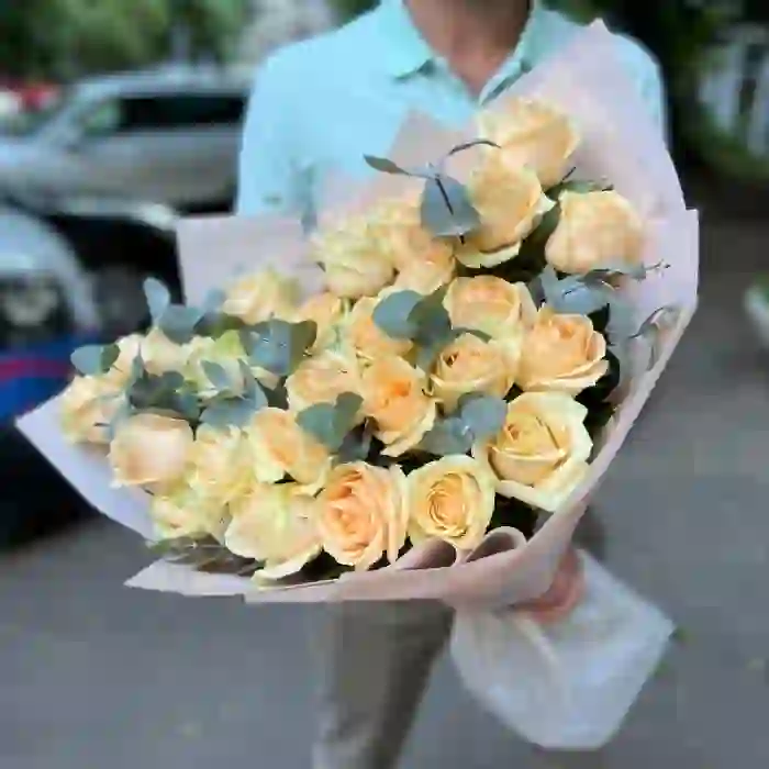 Roza buketi 25 ədəd
