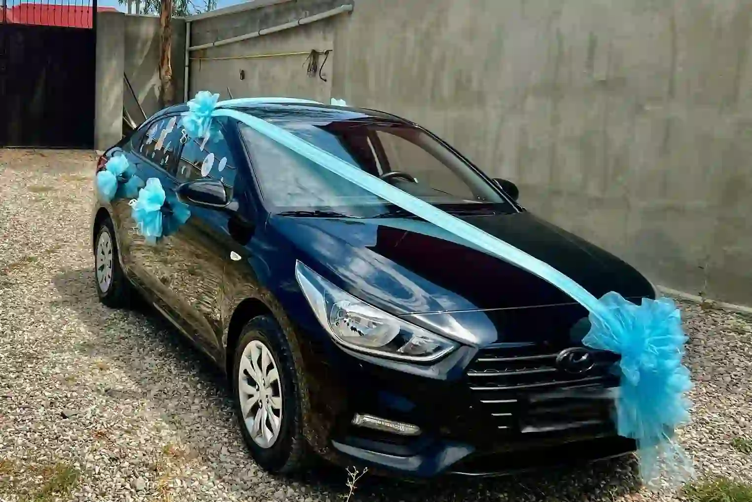 Yeni doğulmuş körpələr üçün xəstəxana çıxışı maşın bəzəmə
