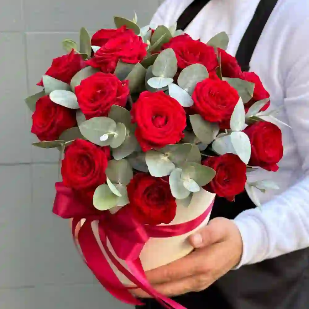 Red rose box