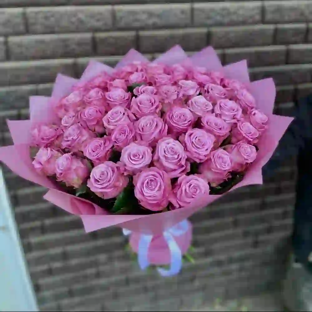 51 qızılgül buket