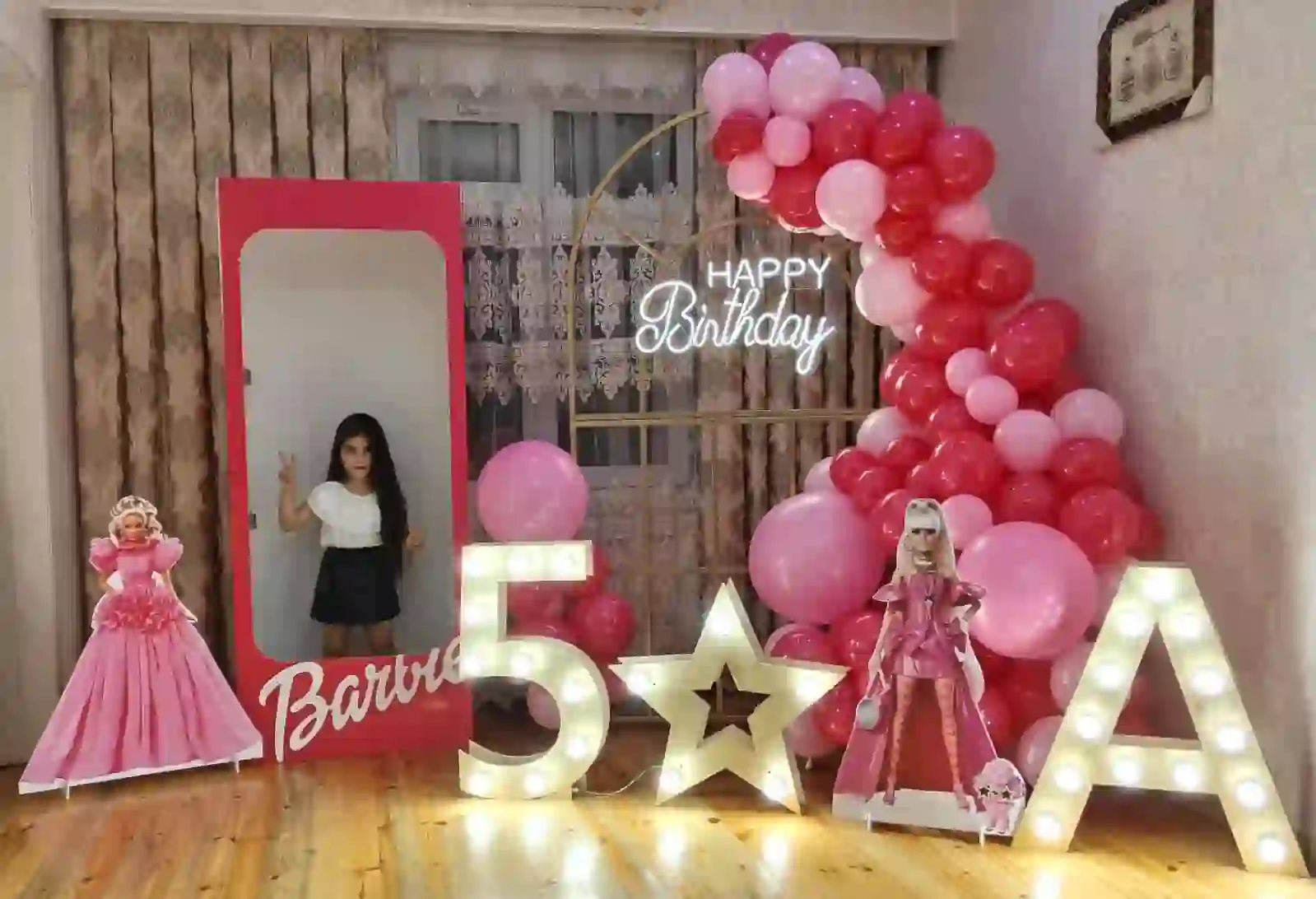 Ad günü dekoru "Barbie"